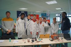Collège Gabriel Deshayes - Saint Gildas des Bois : Un moteur à l'eau salée