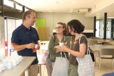 Moment convivial au sein de la cafétéria