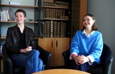 Myriam Chenesseau et Clarisse Chambragne
