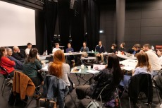 Les membres du R&eacute;seau des musiques &eacute;tudiantes ont &eacute;chang&eacute; durant deux jours, les 8 et 9 juin.