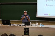 Jeudi 11 juin, Jean-Michel Jolion, ancien conseiller minist&eacute;riel, a donn&eacute; une conf&eacute;rence sur l&rsquo;usage de la recherche dans les politiques de vie &eacute;tudiante &agrave; la Facult&eacute; des sciences.