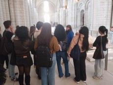 visite de groupe à l'Abbaye de Fontevraud