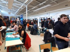 Stand au forum de l'orientation