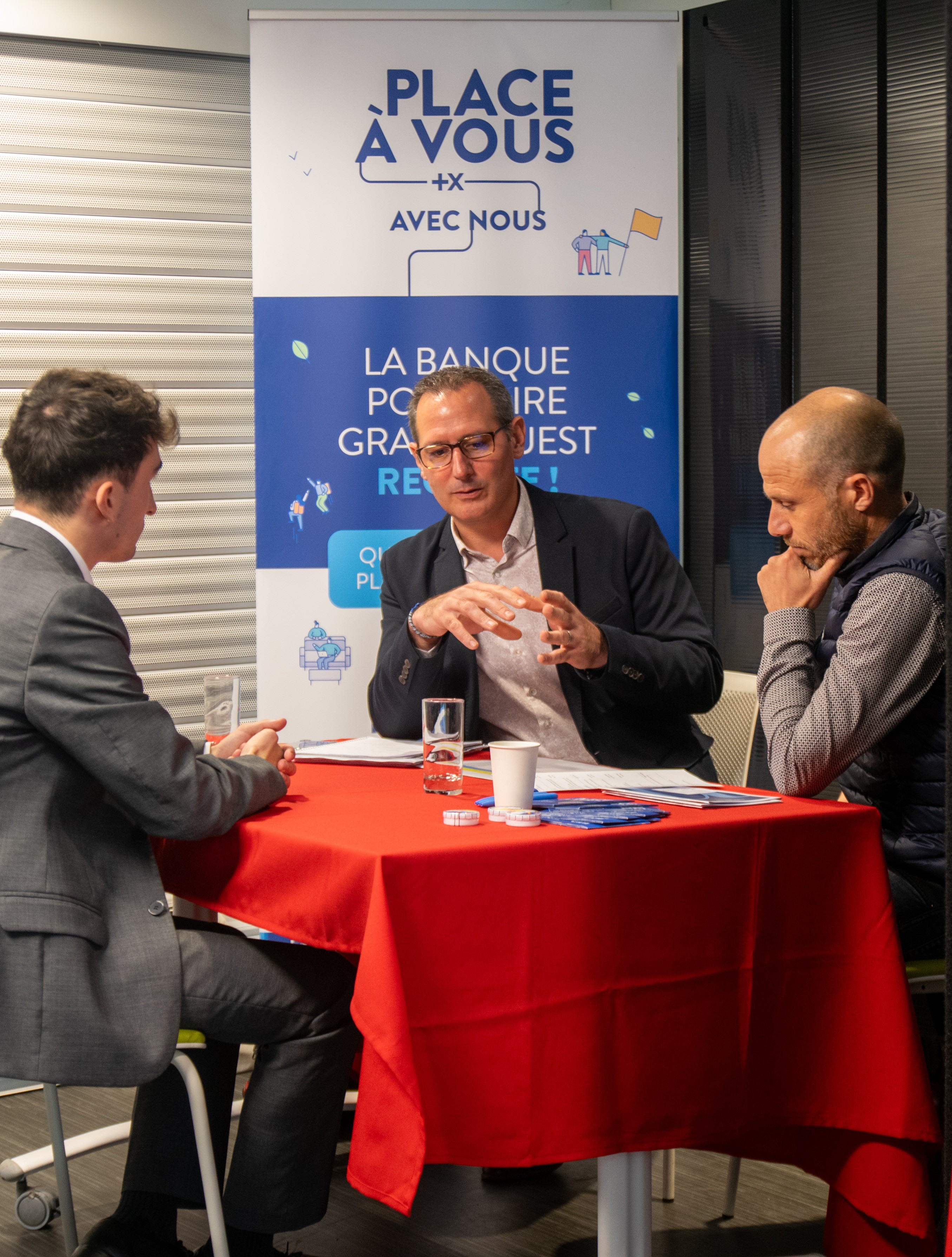 Entretiens lors du Stage Dating – étudiants et recruteurs à la Faculté DEG d'Angers