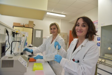 Valérie Raymond et Delphine Goven.