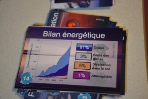 carte de la fresque climat réalisée en novembre 2023 à l'IUT