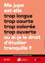 Ma jupe est-elle trop longue, trop courte, trop colorée, trop ouverte ou ai-je le droit d'étudier tranquille?