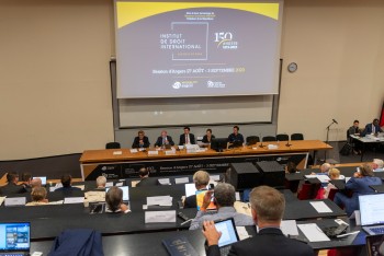 François Hourmant, directeur du Centre Jean-Bodin, a accueilli les participants à la Faculté de droit.