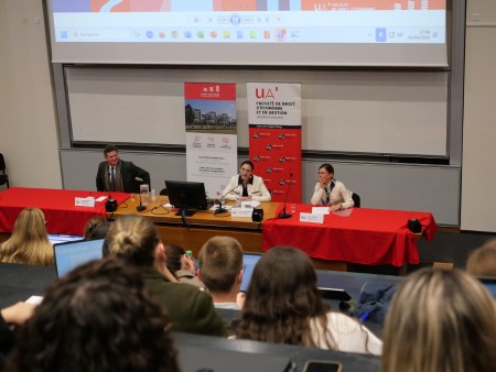 La dernière conférence des Controverses juridiques angevines s'est déroulée le 2 avril.