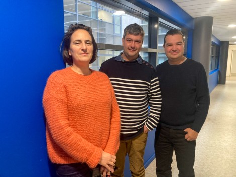 H&eacute;l&egrave;ne P&eacute;barthe-D&eacute;sir&eacute;, Quentin Brouard-Sala and Johan Vincent