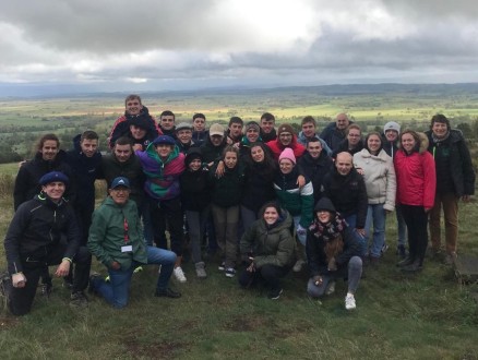 Les étudiants de 3e année parcours Agronomie et leurs enseignants