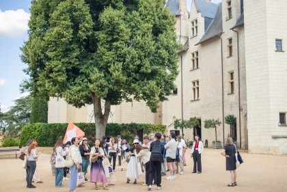 En préambule, les participants ont visité Montreuil-Bellay le 8 juillet.