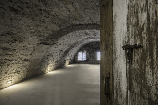 Visuel du château d'Angers de l'interieur 